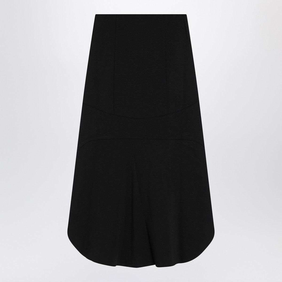Givenchy Black Milan stitch skirt with buttons